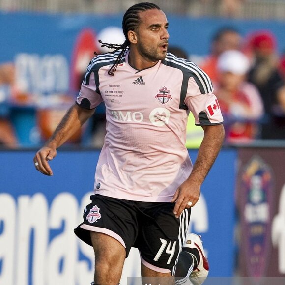rare TORONTO FC 2009-10 third pink football shirt Adidas soccer jersey BMO - Picture 1 of 15